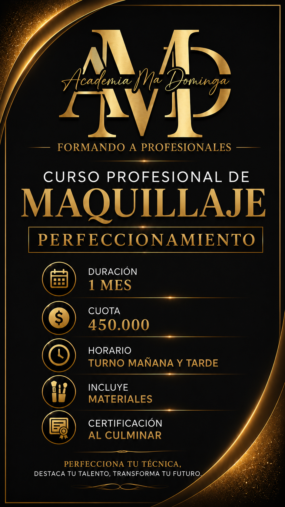 Curso profesional de maquillaje perfeccionamiento